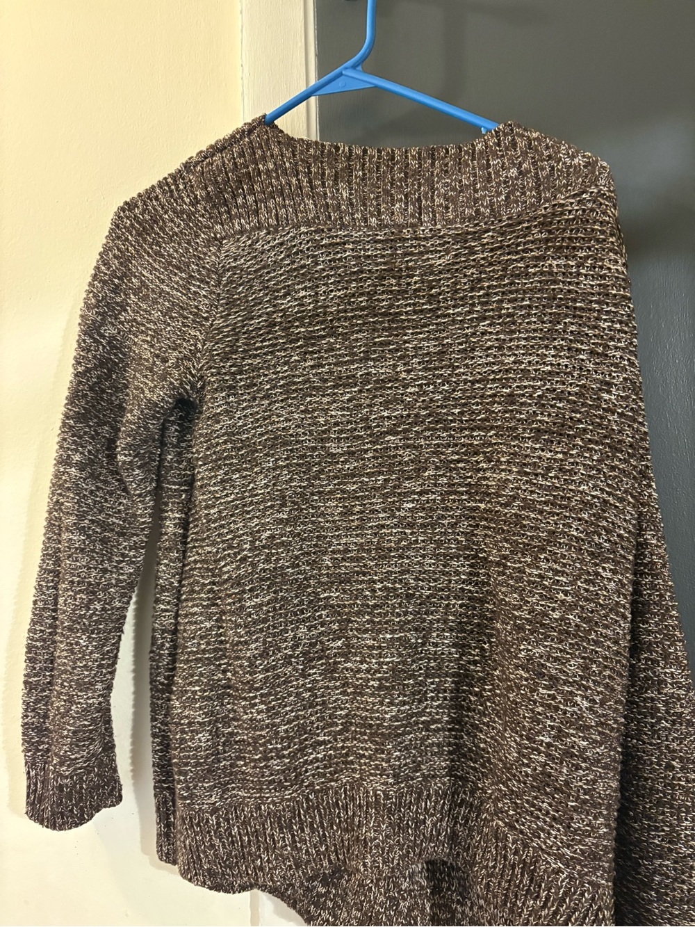 croft & barrow Brown Marled Crewneck Sweater